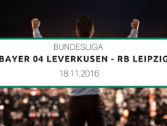 Bayer Leverkusen – RB Leipzig – Bundesliga Tipps 18.11.2016