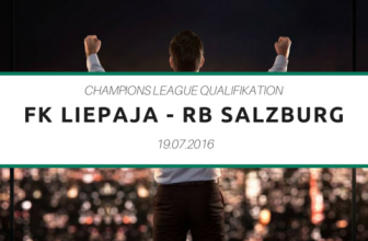 FK Liepaja – RB Salzburg – Tipp 2 – 19.07.2016