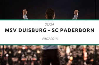 MSV Duisburg – SC Paderborn – Tipp – 29.07.2016