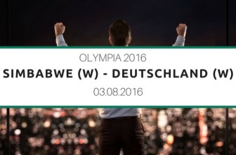 Simbabwe – Deutschland (Frauen) – Olympia 2016 Tipps